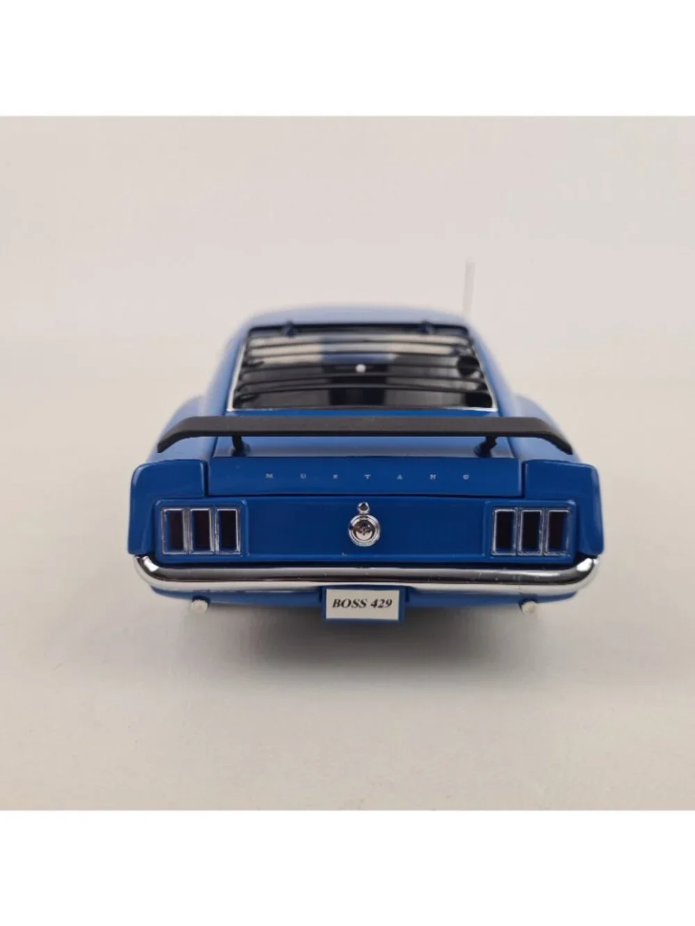 Franklin Mint Precision 1970 Ford Boss 429 Mustang Blue 1:24 DieCast B11WH07